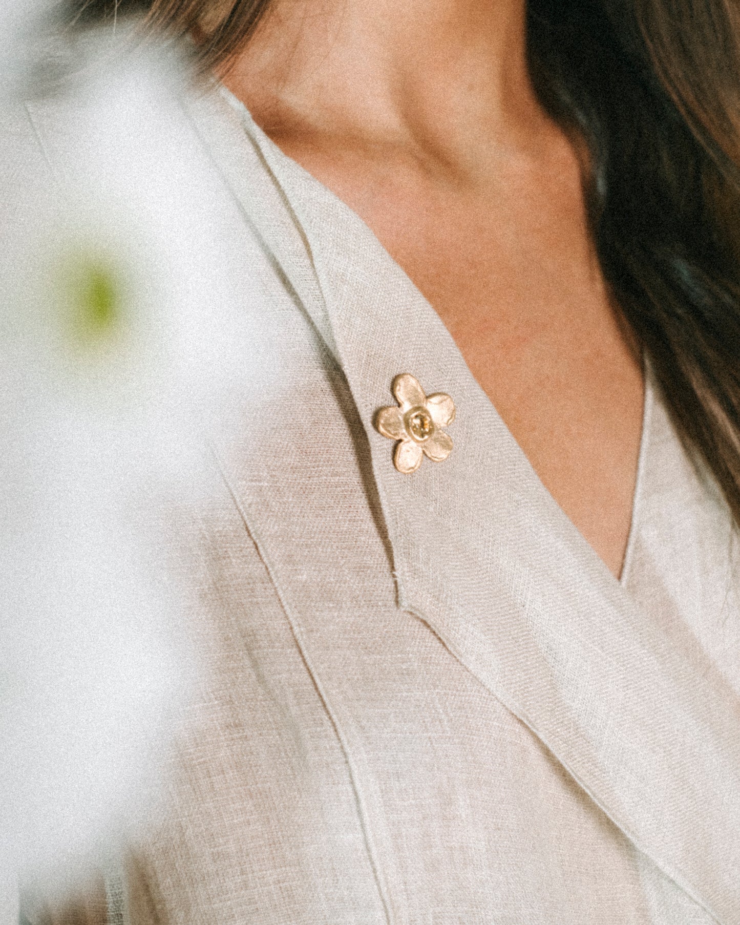 Colheita Brooch
