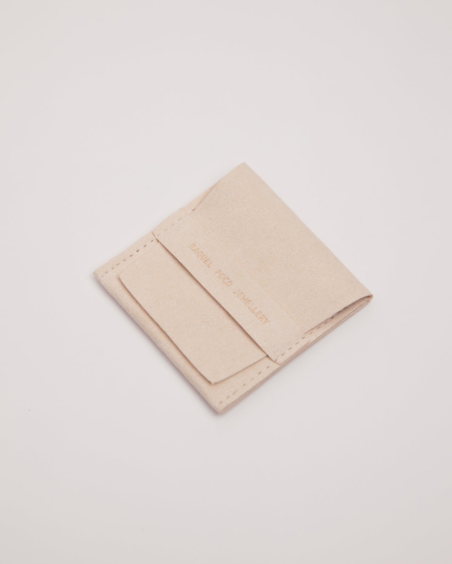 Mini Jewellery Pouch | Ivory