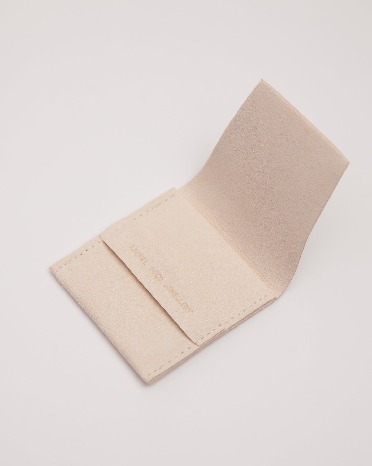Mini Jewellery Pouch | Ivory