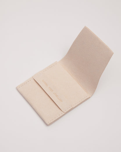 Mini Jewellery Pouch | Ivory