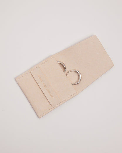 Mini Jewellery Pouch | Ivory